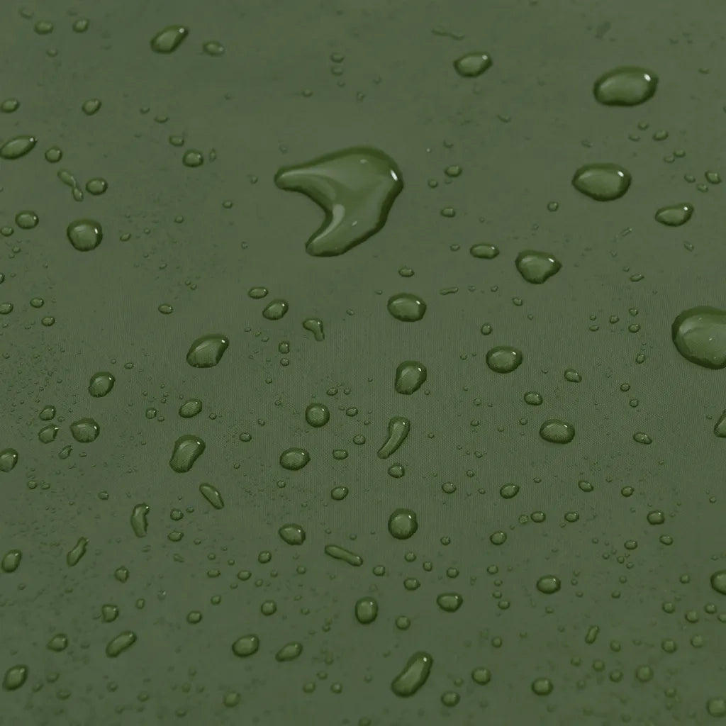 Poncho Antipioggia con Cappuccio Design 2 in 1 Verde 223x145 cm CFW5860355