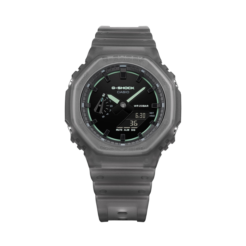 CASIO G-SHOCK Mod. OAK - SMOKE LIGHT SERIE - BLACK ***NEW!***