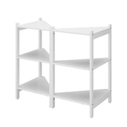Vicco Mobiletto per lavabo Bianco 68 x 60.5 cm Set di 2