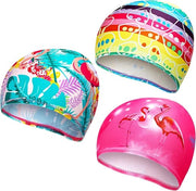 Badmuts per bambini, 3-pack, per bambini e ragazzi da 2-8 anni, badmuts per bambini e ragazzi confortevoli