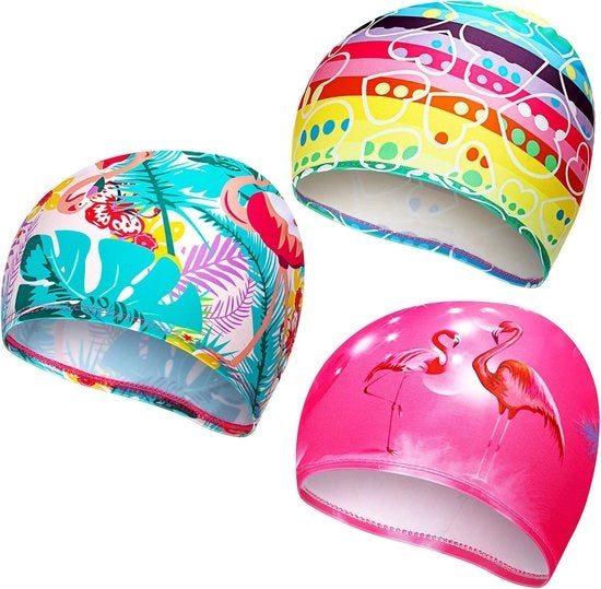 Badmuts per bambini, 3-pack, per bambini e ragazzi da 2-8 anni, badmuts per bambini e ragazzi confortevoli