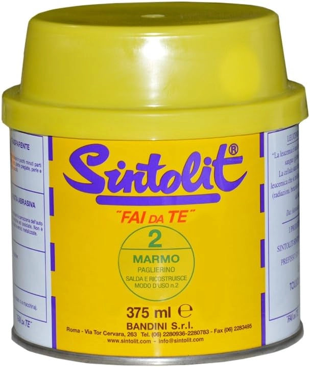 STUCCO PER MARMO SINTOLIT 375 ml - Paglierino - SINTOLIT