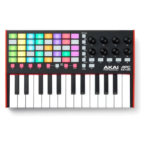 Controller disc jockey apc key 25 mkii black e red - 0694318025598