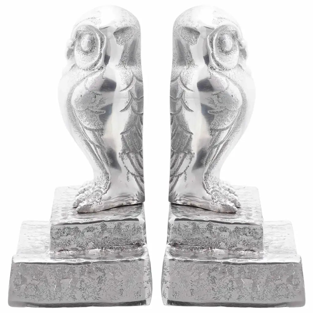 Fermalibri 2 pz Argento 12 x 9 x 19 cm Alluminio CFW3970585