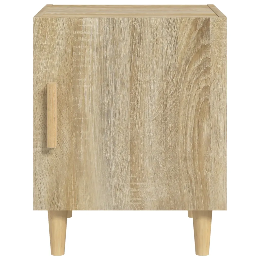 Comodini 2 pz Rovere Sonoma in Legno Multistrato 812049
