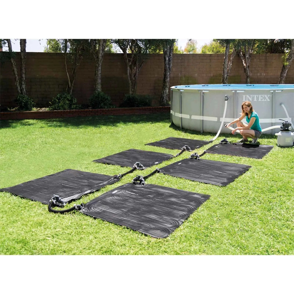 INTEX 28685 Tappeti per riscaldamento solare 4 pcs 1,2 x 1,2 m PVC 3079657