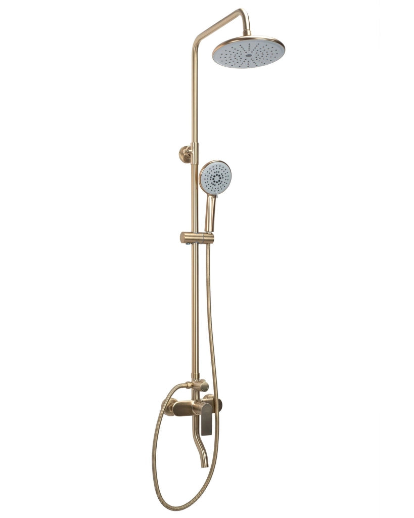 Set Doccia Rea Verso Brushed Gold
