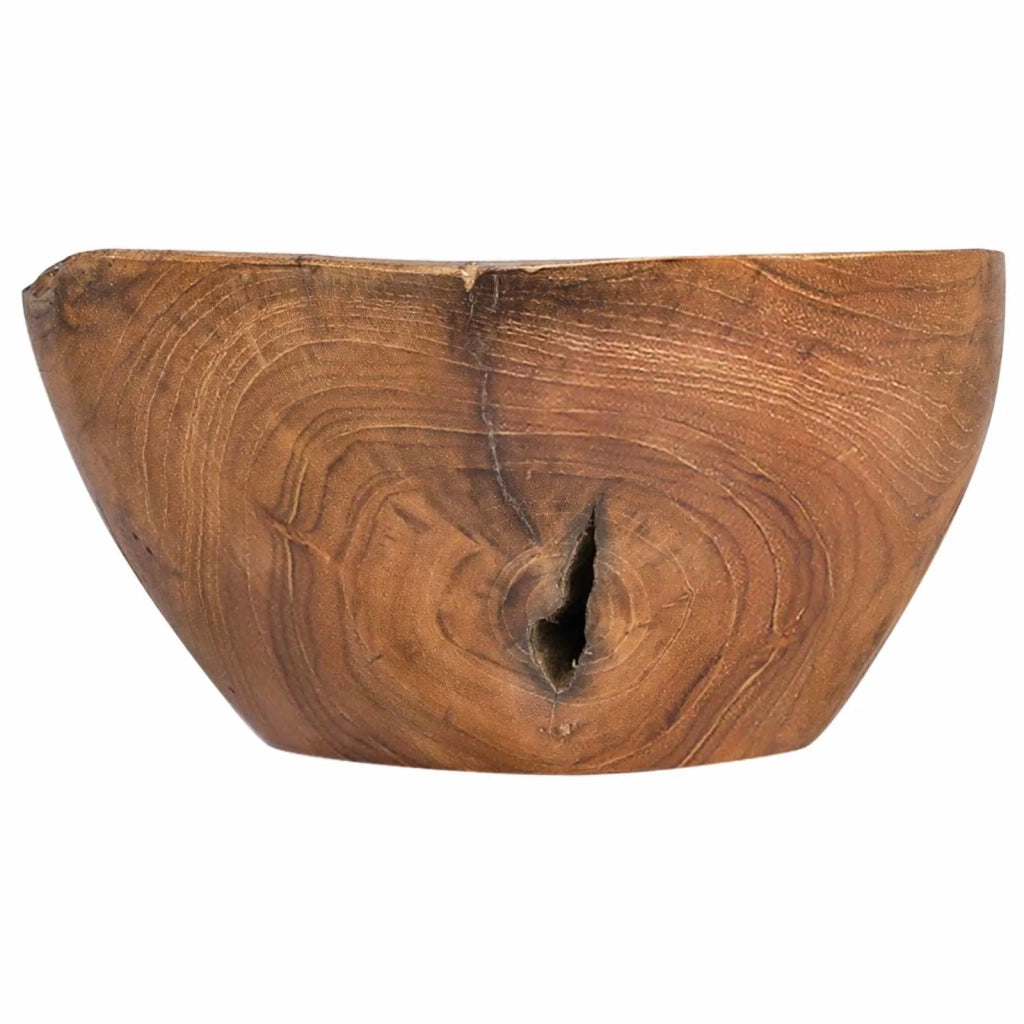 Portafrutta JEPARA Marrone Teak 61 x 21 x 11 cm 42010342