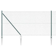 Palo della recinzione | Pannello per recinzione Verde 10 x 1,2 m (rete 40 x 40 mm)