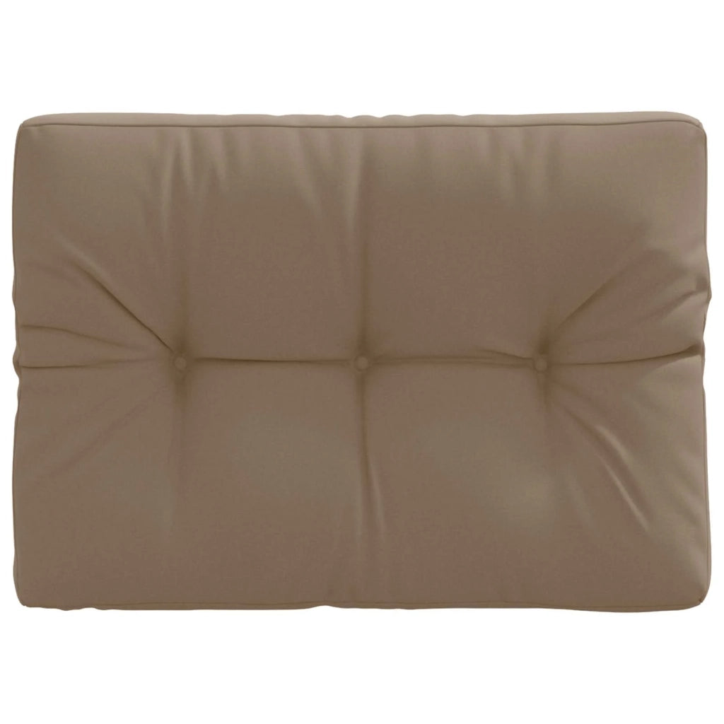 Cuscino per schienale di pallet VIANEN 100% Poliestere Tortora 953436