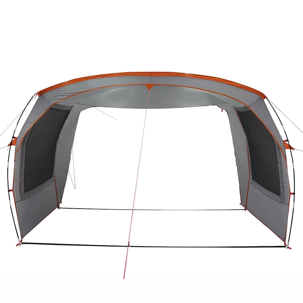 Tenda da Campeggio per Auto-Tenda per Escursionismo Grigio e Arancione Impermeabile 824423