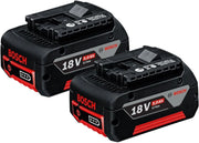 Bosch, Battery Pack 18 V 5,0Ah Li-Ion, 2 pz., 0615990G6Z