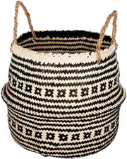 Decorazione interiore con rami di canna - 1 pezzo - nero - canna - 36 x 14-5 cm