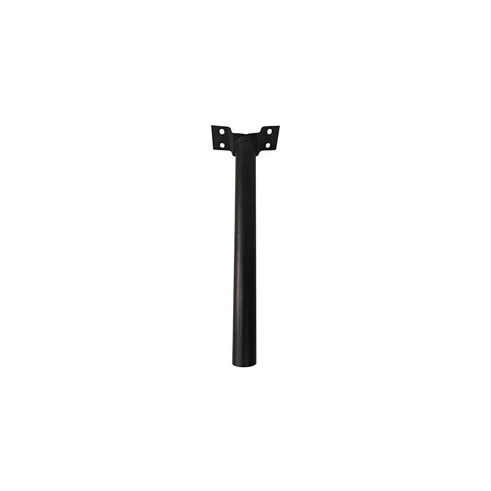 Trade Shop - 2 Staffe Palo Per Lampione Solare Stradale Supporto Metallo Staffa Muro Parete -