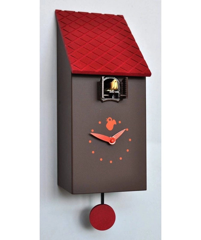 Orologio con cucù Portofino cassa in mdf laccato Made in Italy