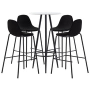 Set da Bar 5 pz in Tessuto Nero cod mxl 16640