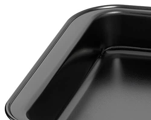 Lagostina 010151000012 Gustosa Rostiera da Forno in Acciaio Antiaderente 29x23 cm colore Nero