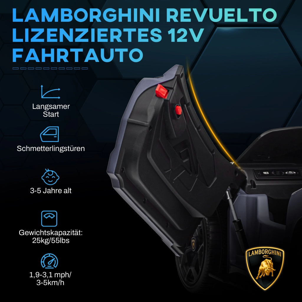 Auto Elettrica per Bambini 3-5 Anni ¨C Xylo ¨C Telecomando, Grigio, Plastica e Metallo