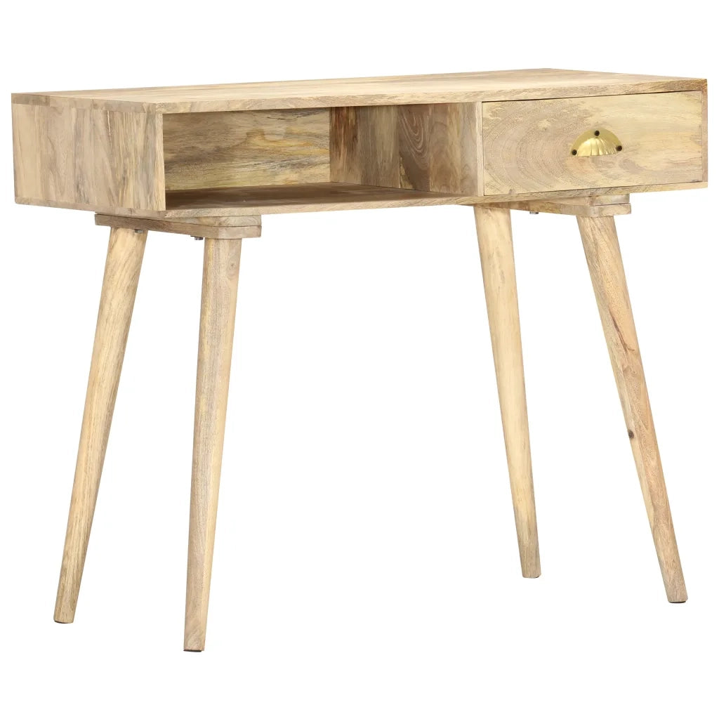 Tavolo Consolle | Tavolo d'Ingresso 90x45x75 cm in Legno Massello di Mango