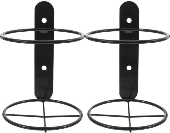 Supporto per bottiglie montato sulla parete - Wijnrek - Wijnopslagrek - Wijnpresentatie - Design sottile - Ideale per casa e horeca
