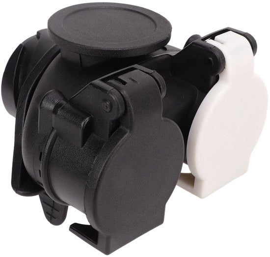 Adattatore di presa 13 Pin a 7 Pin per rimorchio - Convertitore per rimorchio - Sostenibile - Per RV e barca - Adattatore universale - Adatto per tutti i...