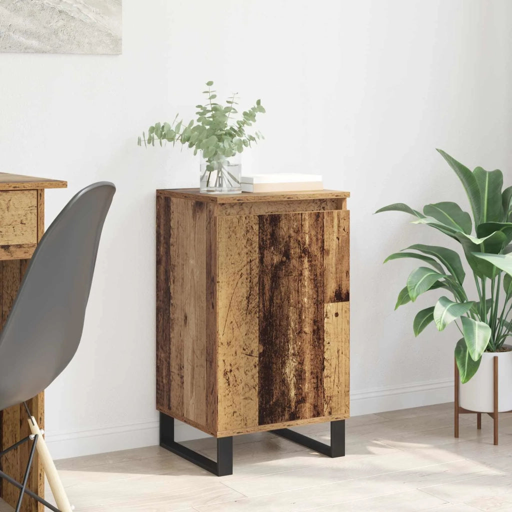 Credenza | Madia | Buffet da pranzo | Armadio da pranzo Legno vecchio 40 x 35 x 70 cm Legno multistrato