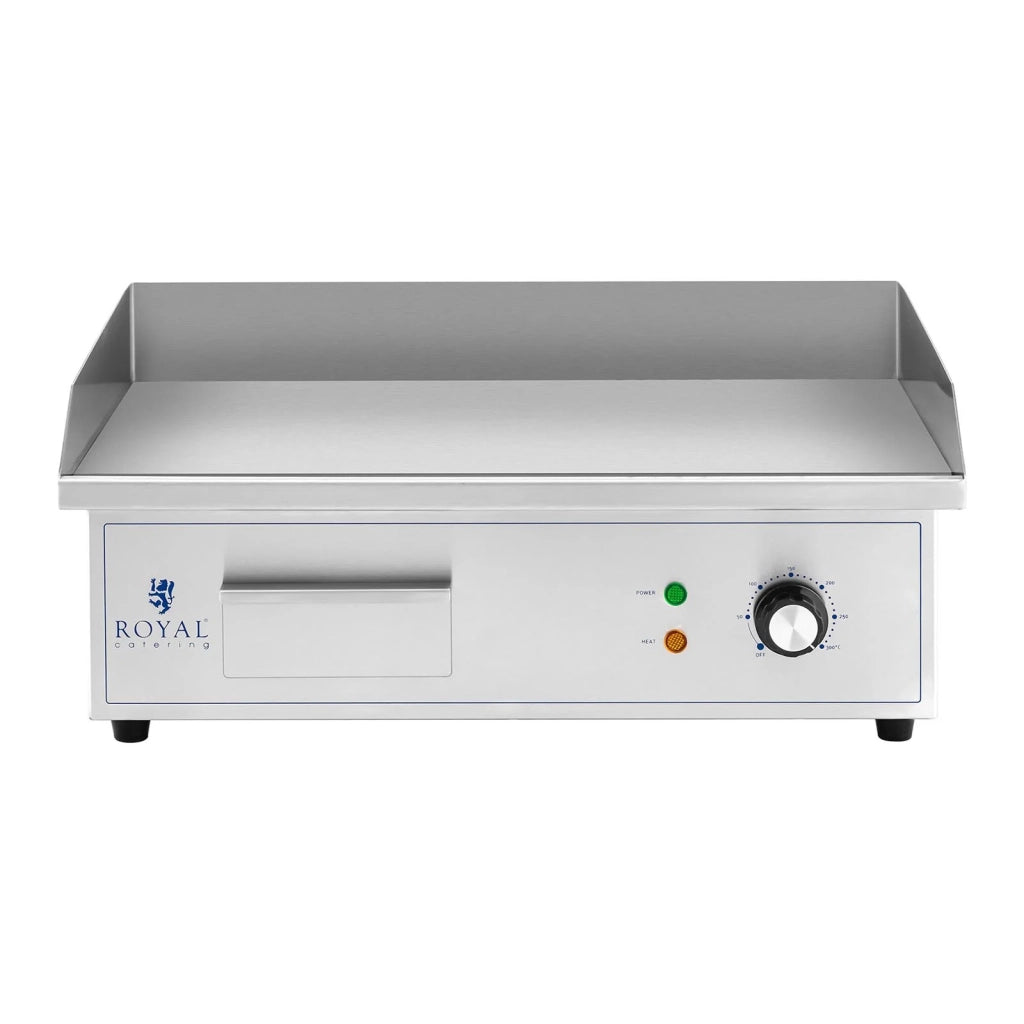 Plancha elettrica professionale plancha da appoggio piastra di cottura professionale plancha elettrica per ristoranti 530 x 350 mm 3.000 watt 14_0004060