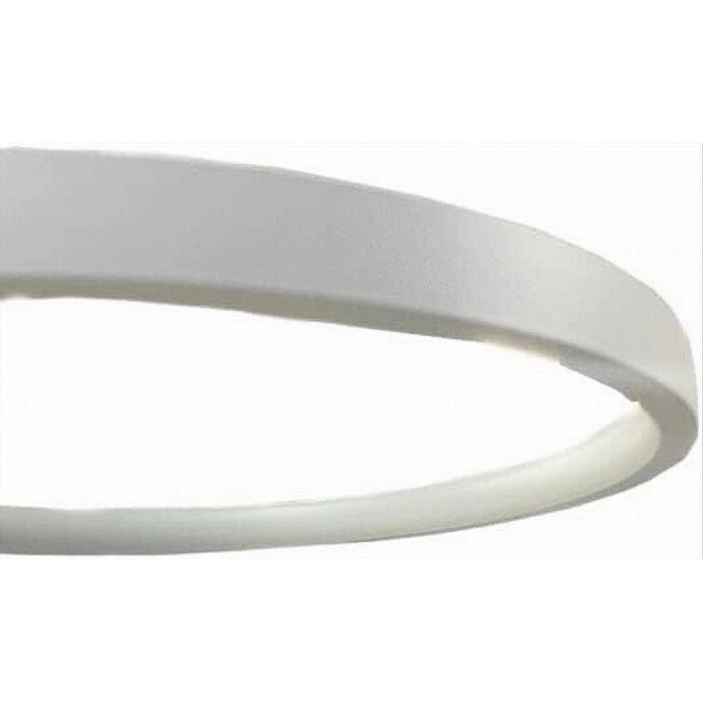 Trade Shop - Lampadario A Sospensione Da Soffitto 3 Anelli Tre Tonalità Di Colore 40w B63-b3c -