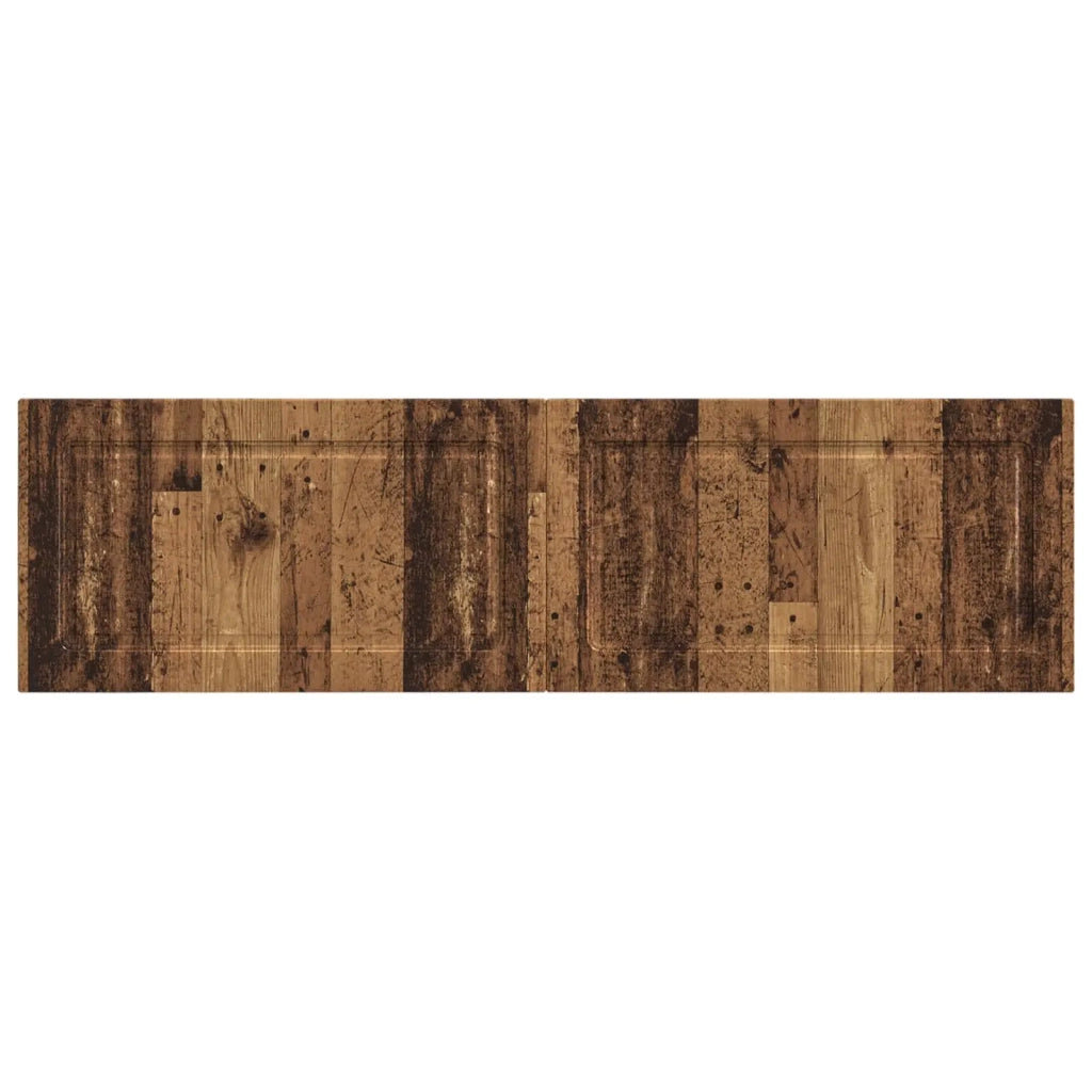 Testiera da Muro UTRECHT Legno antico Legno ingegnerizzato 897823
