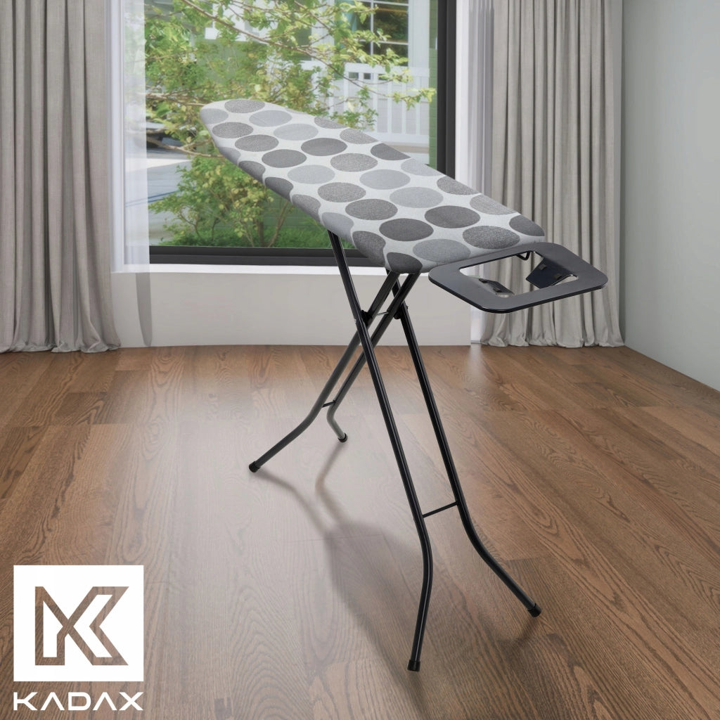 Copertura per asse da stiro KADAX 112x32 cm con ruote resistenti all'allungamento