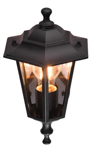 Applique da Esterno Attacco E27 in Alluminio Ruggine