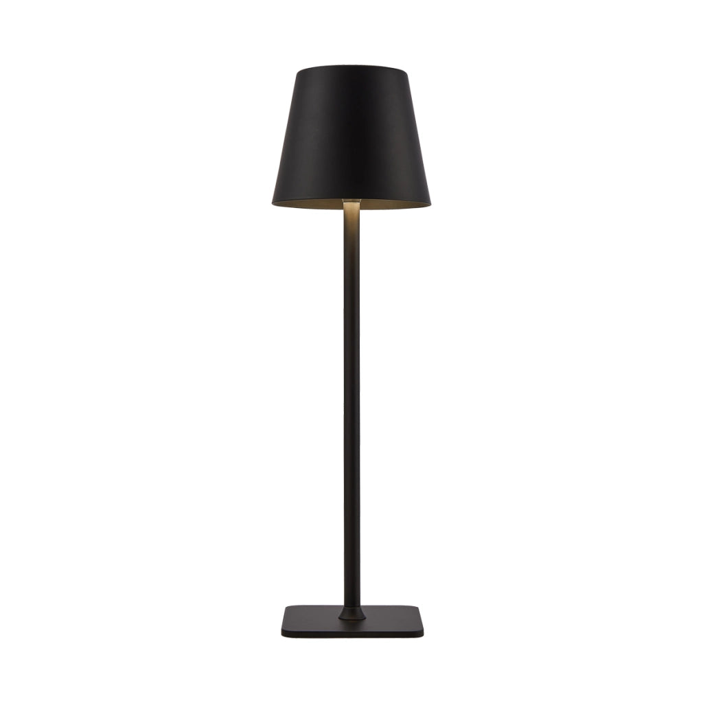 Lampada da tavolo LED portatile IP54 nera Italux ATLIS TB-2821-BK