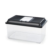 Trade Shop - Contenitore Box 21,5x14x14,7cm Terrario Acquario Pesci Animali In Plastica Cod. 203a -