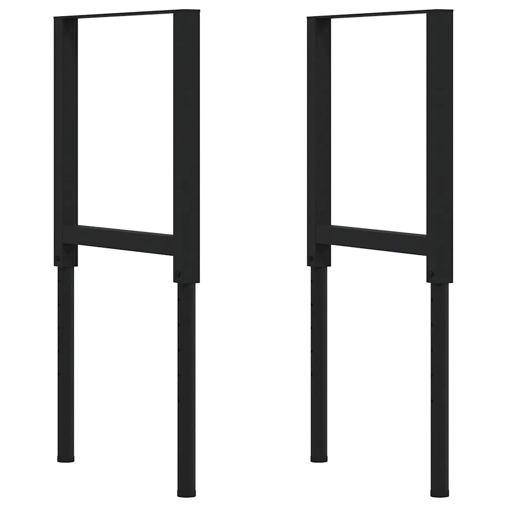 Banco da Lavoro 100x60x(71,5-98) cm Legno Massello Rovere