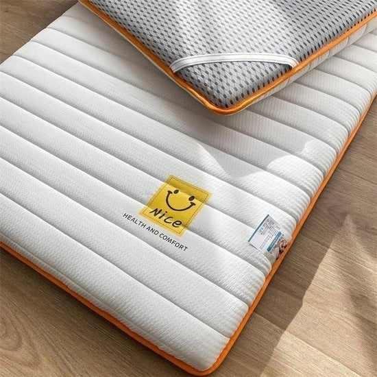 Matrimoniale futon, mattonelle tatami, materasso da campeggio pieghevole, divano-bancali per pavimento, materasso da letto ultra morbido, materasso per ospiti, materasso per pavimento con schiuma a memoria di forma (Color : Grigio, Dimensioni : 120x200cm)