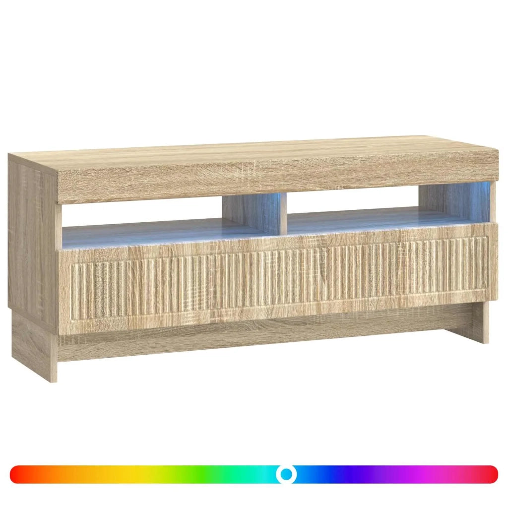 Mobile TV LED Rovere Sonoma Legno ingegnerizzato 896107