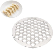 Frittelle Maker 61 Fori - Alluminio Leggero - Facile da Pulire - Strumento Efficiente - Solido e Duraturo - 33,5 cm - Frittelle