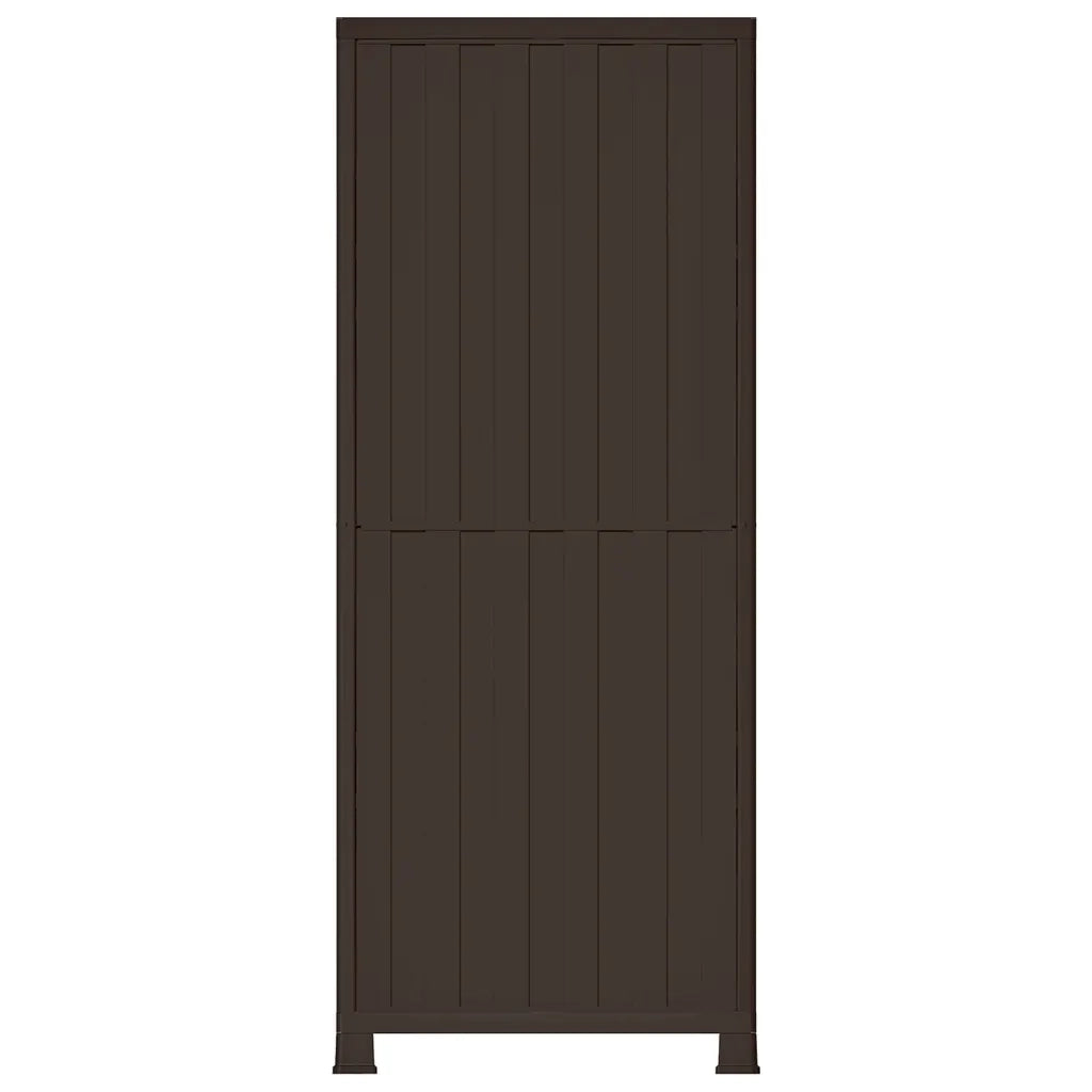 Armadietto in Plastica 68x39x171,5 cm Design Rattan cod mxl 50294