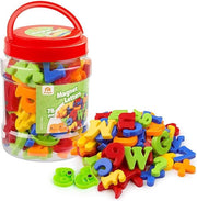 Magneti per frigorifero - Alfabeto da A a Z per bambini Magneti educativi per Preschool ABC Learning (Pacco di 78) (WK 02131)