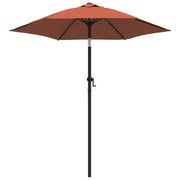 Ombrellone Terracotta 200x211 cm in Alluminio