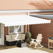 Baldacchino Valance per Struttura da 4.5 m Bianco 4.3x0.2 m