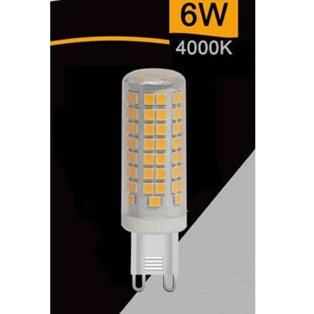 Trade Shop - Lampadina Tubolare Led Smd G9 6 W 680 Lm Luce 3000k 4000k 6500k Sparac-g9-6w-ce2 -