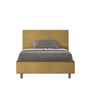 Letto 1 Piazza e Mezzo 120x200 cm con Rete Adele Era 06 Giallo