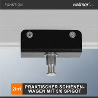 Walimex Supporto per binari a soffitto