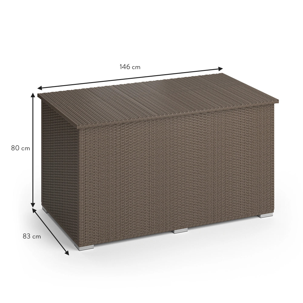 OK-Living Scatola per cuscini Marrone 146 x 80 cm