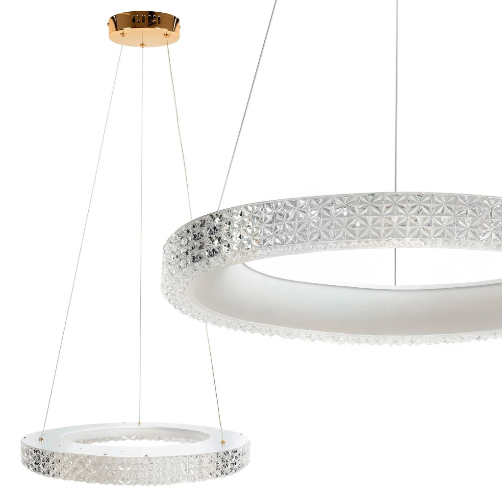 Lampada Led Ms002-cp Rose Gold 60cm