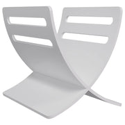 Portariviste da Pavimento in Legno Bianco CFW9486127