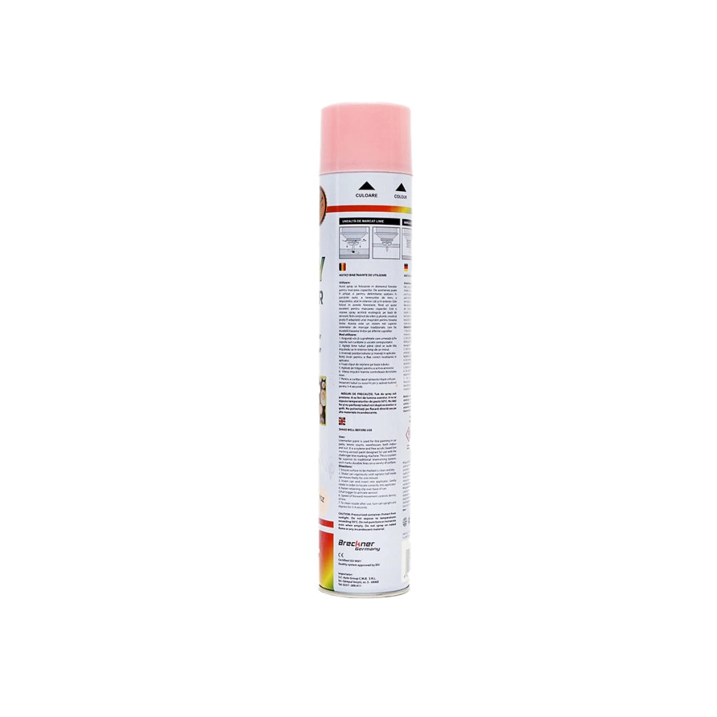 12 Vernice spray per marcatura forestale rosa 750ml Breckner Germany