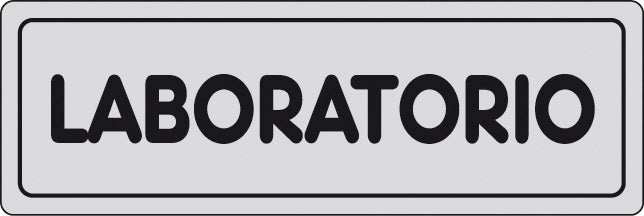 ETICHETTA ADESIVA 150X50 LABORATORIO- 10,0 pz