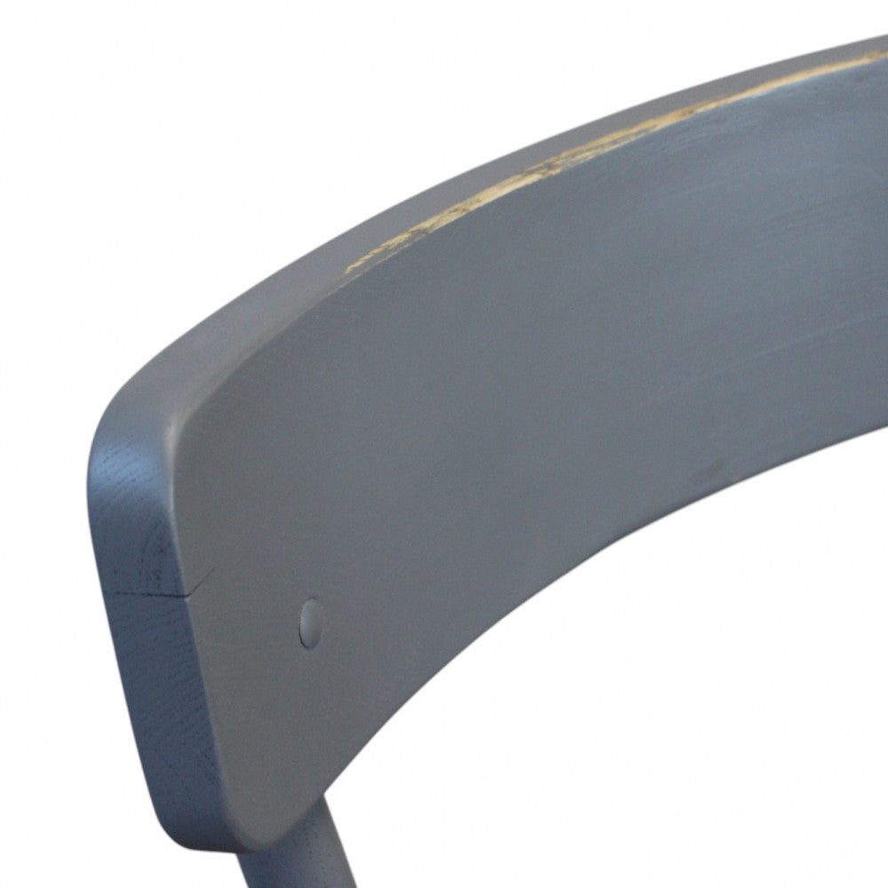SEDIA IN LEGNO GRIGIO POLLY